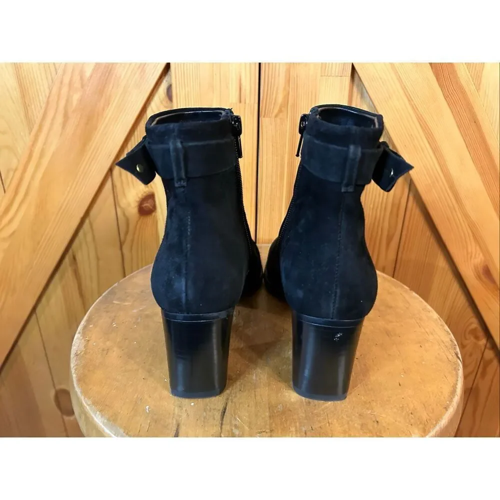 Kate Spade New York Madeline Strap Bootie Size 6B Suede Ankle